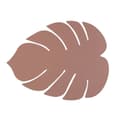 Miniatyrbillede 1 af 2: Table Mat Versa Leaf of a plant Pink 35 x 44,5 cm