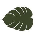 Miniatyrbild 1 av 2: Table Mat Versa Leaf of a plant Green 35 x 44,5 cm