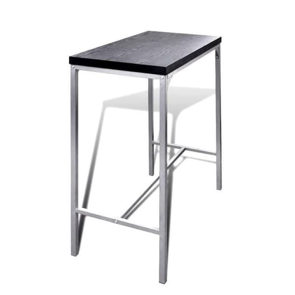 vidaXL Barbord med 2 barstolar