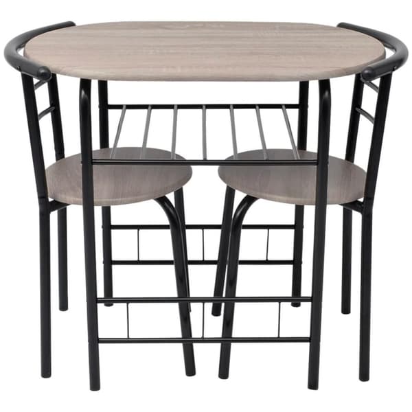 vidaXL Frukostbar med stolar MDF
