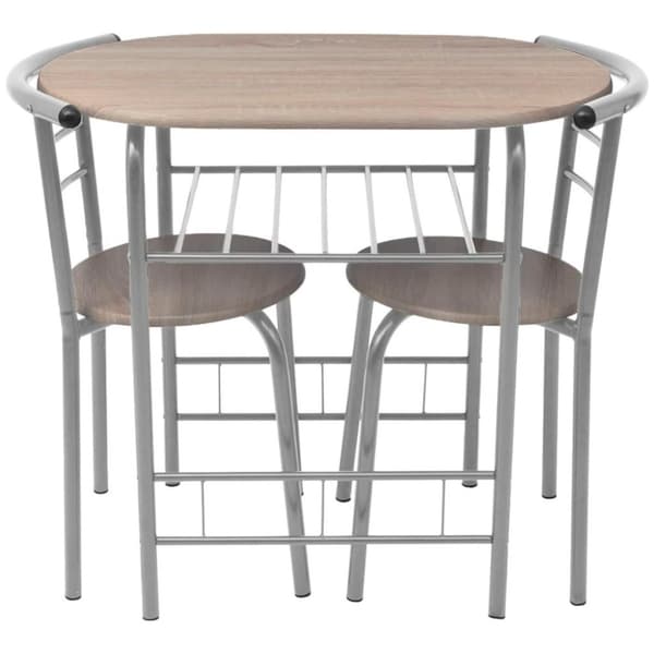 vidaXL Frokostbar med stoler MDF