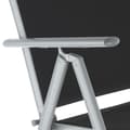 Miniatyrbillede 4 af 7: Klapstol i aluminium 2 stk. - sølv