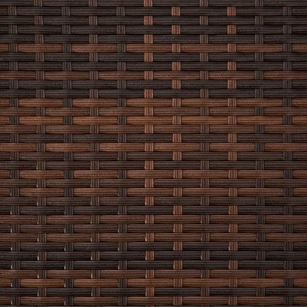 Polyrattan loungesæt Menorca - sort/brun