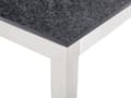 Miniatyrbild 9 av 10: Trädgårdsmöbelset Beige med Flammad Granit Bordsskiva 6 Platser 180 x 90 cm