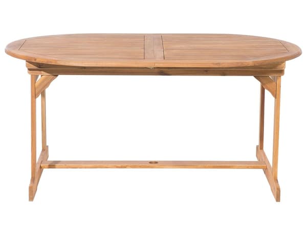 Trädgårdsmöbelset Akaciaträ 8-sits Bord Hopfällbara Stolar Rustik Design