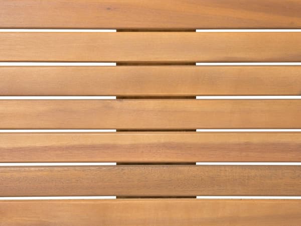 Trädgårdsmöbelset Ljust Akaciaträ Bord 8 Stolar 9 Delar