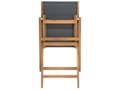 Miniatyrbillede 9 af 11: Have Spisebord Lys Træ Akacie Bord 8 Stole 9 Stk