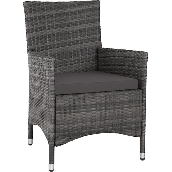 Polyrattan loungesæt Menorca - grå