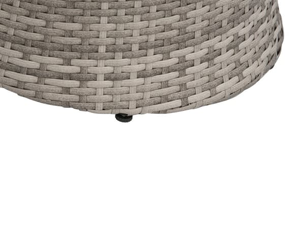 Havemøbelsæt Grå Rattan Aluminium Hærdetglas 48x54 cm Loungestole Stabelbar Nem Opbevaring Udendørs Hynder Moderne Terrasse Altan Inspiration