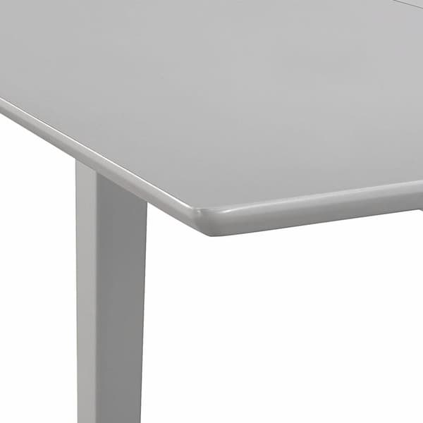 vidaXL Matgrupp 3 delar MDF grå