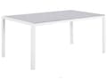 Miniatyrbild 8 av 11: 7 Delar Trädgårdsmöbelset Grå Matbord Aluminium med 6 Hopfällbara Stolar
