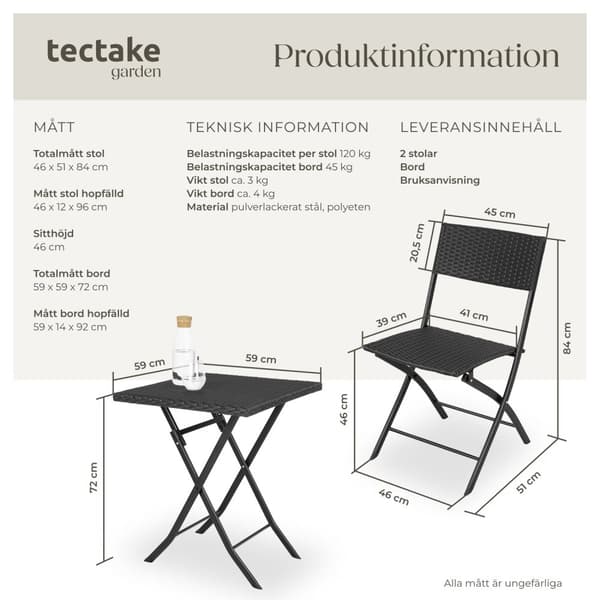Cafegrupp Trevi i konstrotting - svart