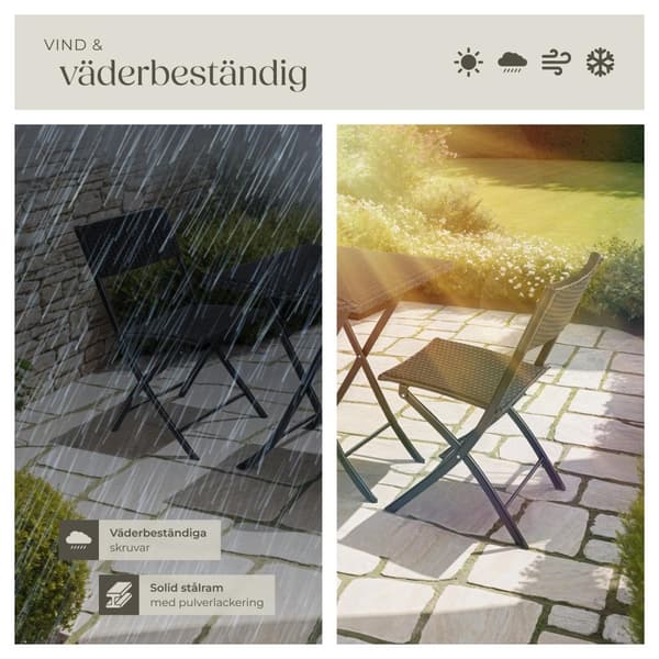 Cafegrupp Trevi i konstrotting - svart