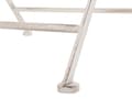 Miniatyrbild 6 av 6: Trädgårdsbord Beige Stål Rund Elegant Modern Chic