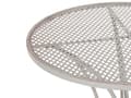 Miniatyrbild 6 av 8: Bistro Trädgårdsbord Grå Metall Chic