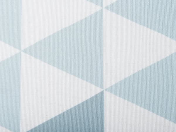 Solstol Stolsdyna Vit Blå Polyester Mönstrad Vattentät