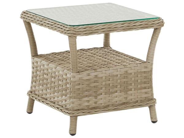 Ulkotuoliryhmä beige kahdelle polyrottinki säädettävä selkänoja ruskeanharmaat pehmusteet boho