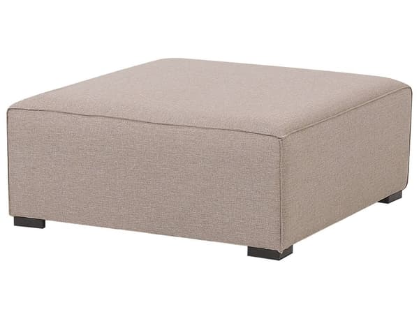 Ulkokulmasohva beige 320 x 250 x 65 cm polyesteri alumiini seitsemälle vasen rahi UV-kestävä