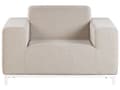 Miniatyrbillede 8 af 11: Loungesæt Beige Polyester 5 Personers Moderne Sofasæt Udendørs Nonwood Vedligeholdelsesfri Havemøbler Quickdry Skum Vandtætte Hynder til Have