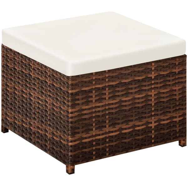 Polyrattan havemøbelsæt Manhattan - sort/brun