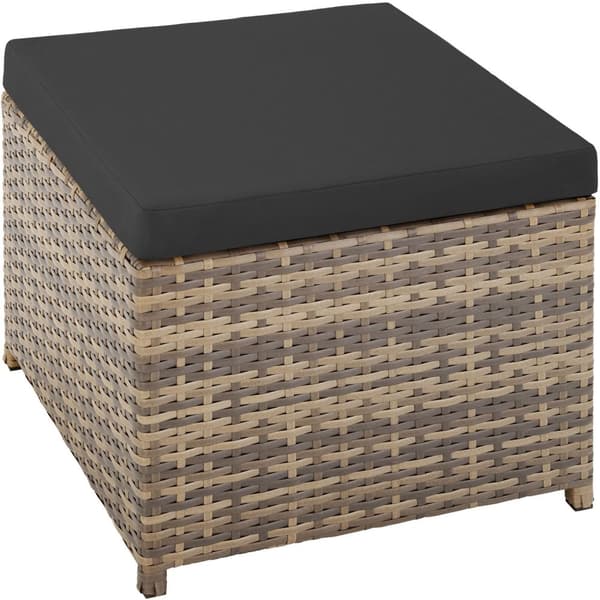 Polyrattan havemøbelsæt New York - natur