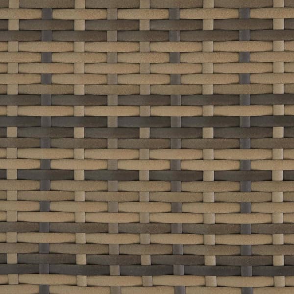 Polyrattan havemøbelsæt Sparta med bænk - natur