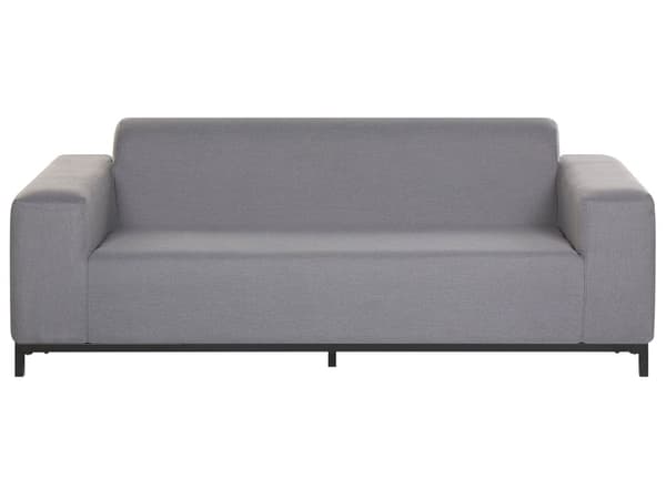 Loungesæt Grå Sort 5 Personers Moderne Sofasæt Udendørs Nonwood Vedligeholdelsesfri Havemøbler Quickdry Skum Vandtætte Hynder til Have