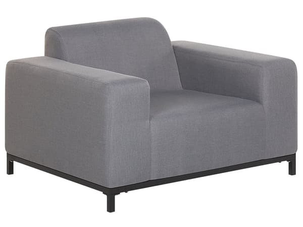 Loungesæt Grå Sort 5 Personers Moderne Sofasæt Udendørs Nonwood Vedligeholdelsesfri Havemøbler Quickdry Skum Vandtætte Hynder til Have