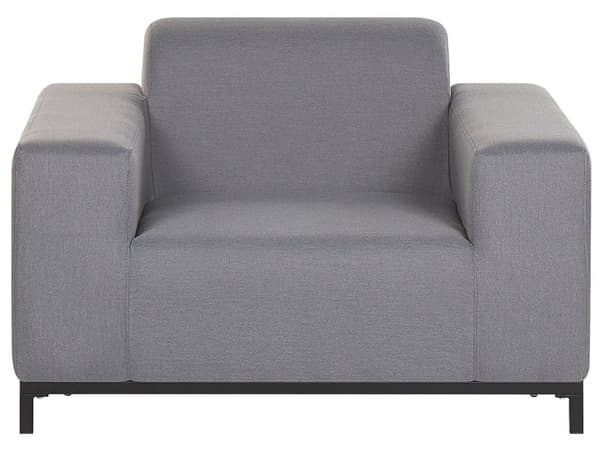Loungesæt Grå Sort 5 Personers Moderne Sofasæt Udendørs Nonwood Vedligeholdelsesfri Havemøbler Quickdry Skum Vandtætte Hynder til Have