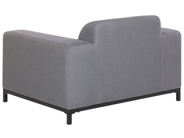 Loungesæt Grå Sort 5 Personers Moderne Sofasæt Udendørs Nonwood Vedligeholdelsesfri Havemøbler Quickdry Skum Vandtætte Hynder til Have