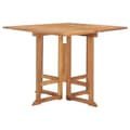 Miniatyrbilde 4 av 11: vidaXL Utendørs spisestue sammenleggbar 5 deler heltre teak