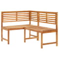Miniatyrbilde 6 av 11: vidaXL Bistrosett 4 deler heltre akasie