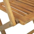 Miniatyrbilde 9 av 11: vidaXL Bistrosett 4 deler heltre akasie