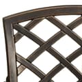 Miniatyrbilde 9 av 11: vidaXL Bistrosett 3 deler støpt aluminium bronse