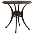Miniatyrbilde 10 av 11: vidaXL Bistrosett 3 deler støpt aluminium bronse