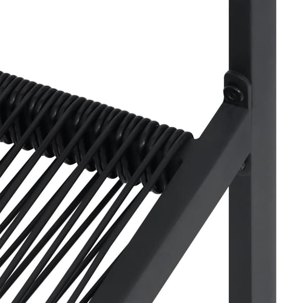 vidaXL Hagespisestue 9 deler