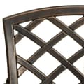 Miniatyrbilde 9 av 11: vidaXL Bistrosett 5 deler støpt aluminium bronse