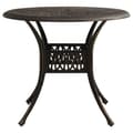 Miniatyrbilde 11 av 11: vidaXL Bistrosett 5 deler støpt aluminium bronse