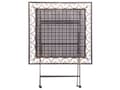 Miniatyrbild 5 av 7: Trädgårdsbord Beige Stål Rund Elegant Modern Chic