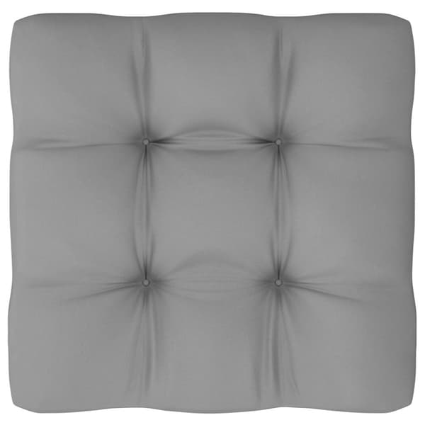 vidaXL Hagesofagruppe med puter 7 deler heltre furu
