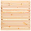 Miniatyrbilde 3 av 5: vidaXL Fotskammel til hage 70x70x30 cm heltre furu