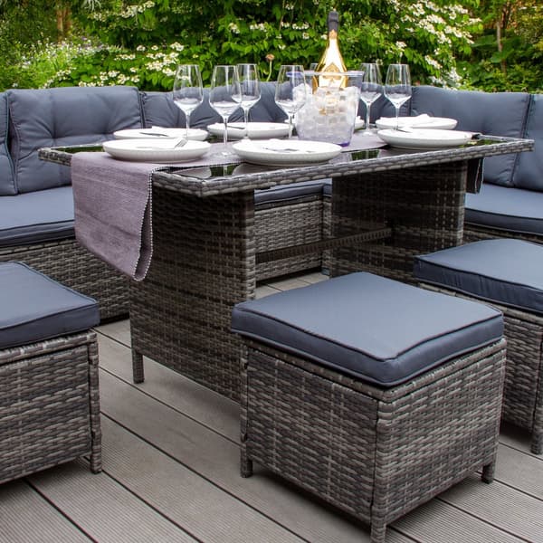 Jardí Polyrattan havemøbler Grå | MonsterShop