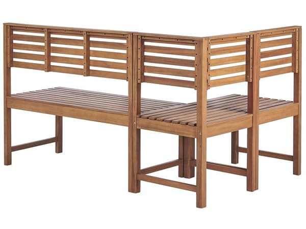 Caféset Acaciaträ Ljus färg 160 x 100 cm Hopfällbart bord Liten uteplats Hållbart