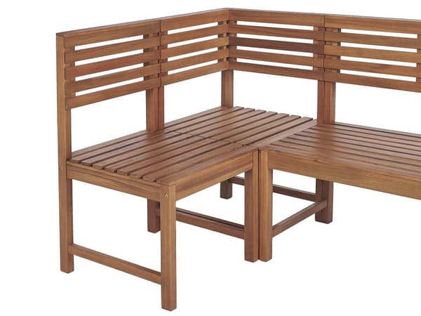 Caféset Acaciaträ Ljus färg 160 x 100 cm Hopfällbart bord Liten uteplats Hållbart