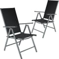 Miniatyrbillede 8 af 8: Klapstol i aluminium 8 stk. - anthrazit