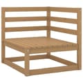 Miniatyrbilde 4 av 7: vidaXL Hagesofagruppe 10 deler heltre furu