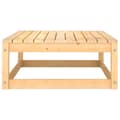 Miniatyrbilde 5 av 8: vidaXL Hagesofagruppe med puter 3 deler heltre furu