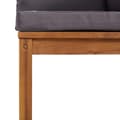 Miniatyrbild 5 av 11: vidaXL Loungegrupp med dynor 5 delar massivt akaciaträ