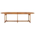 Miniatyrbilde 7 av 11: vidaXL Hagespisegruppe 13 deler 280x90x75 cm heltre akasie