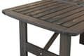 Pikkukuva 4 / 7: Woodfurniture ruokailutila puutarhaan, pöytä + 4 tuolia tyynyillä
